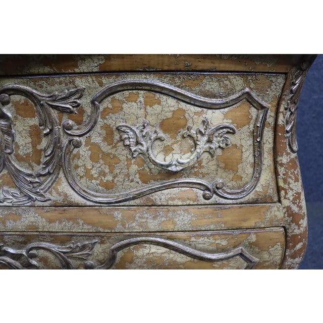 Late 20th Century Century Furniture Louis XVI Style Bombe Chest For Sale - Image 11 of 16