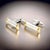 1990s Tiffany & Co Estate Cufflinks 18k Gold Sterling Silver, 2 Pieces For Sale - Image 9 of 12