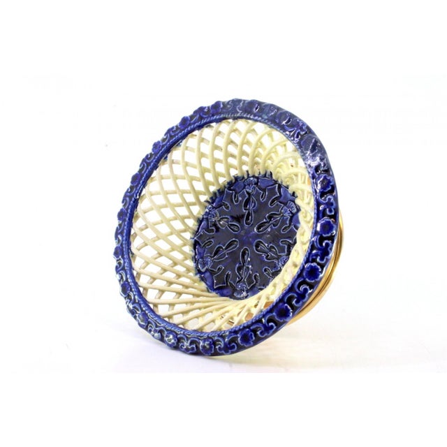 Cut-Out Porcelain Ring For Sale - Image 4 of 8