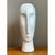 This vintage abstract ceramic bust sculpture presents a refined minimalist interpretation of the human form, defined by...