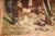 Early 20th Century Zabihi Collection English Needlepoint Horse Scene - 6'10" x 7'8" For Sale - Image 4 of 12