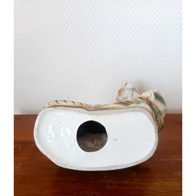 Glazed Ceramic Tiger, 1940-1950 For Sale - Image 10 of 11