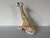 Bring a touch of playful charm to your décor with this vintage hand-painted ceramic giraffe sculpture from the 1980s....