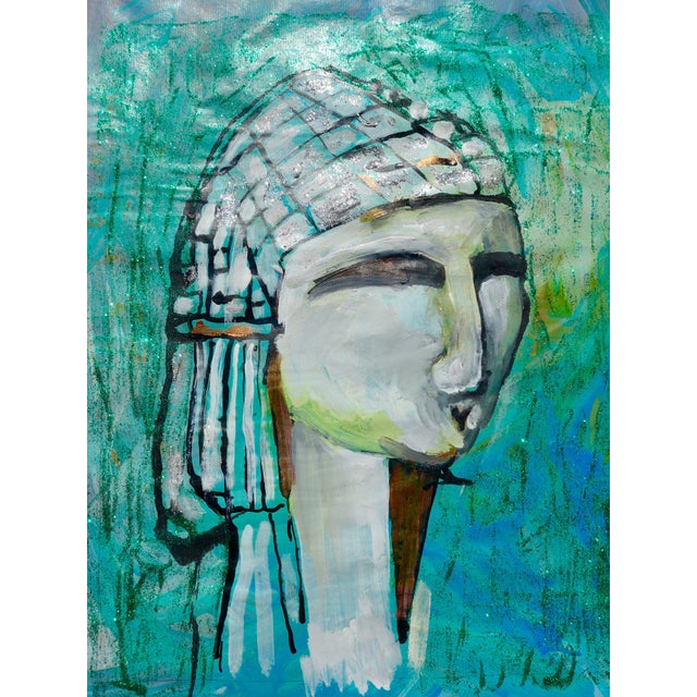 2020s Contemporary "Pre Historic Venus Brassem De Pouy" Drawing For Sale - Image 5 of 6