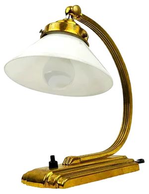 Antique Art Nouveau Table Lamp