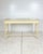 Late 20th Century Vintage Faux Bamboo Chinese Chippendale Console Table For Sale - Image 5 of 9