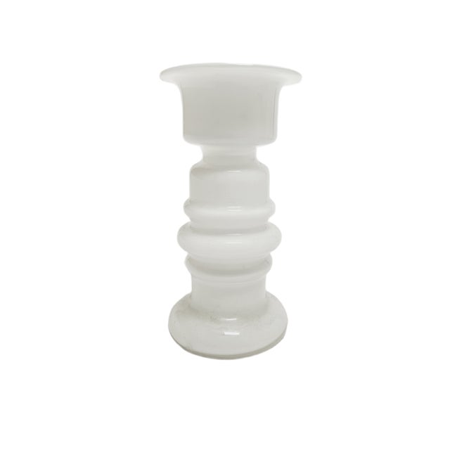 White Vintage Polish Vase from HSG Tarnowiec, 1970s For Sale - Image 8 of 8