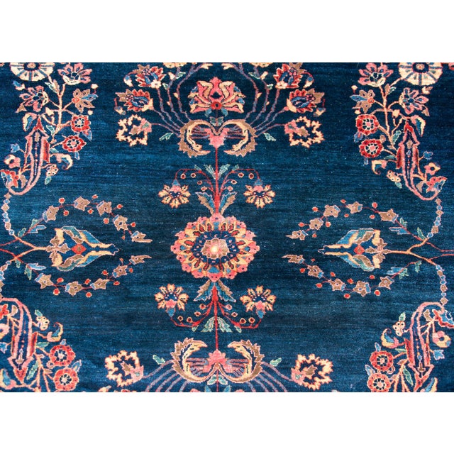 Early 20th Century Persian Sarouk Mohajeran Rug For Sale - Image 14 of 15