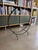 60s Solid Wrought Iron Fireplace Log Holder Hoop Design Umanoff Tepper Style For Sale - Image 11 of 12