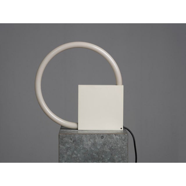 White Vintage TC6 Table Lamp by Aldo Van Den Nieuwelaar for Artimeta, Netherlands, 1970s For Sale - Image 8 of 8