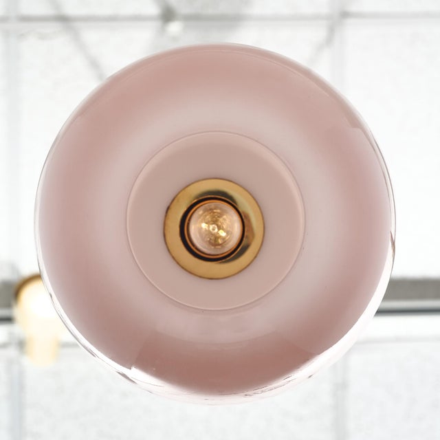 Pink Murano Glass Pendant Lights For Sale - Image 9 of 9