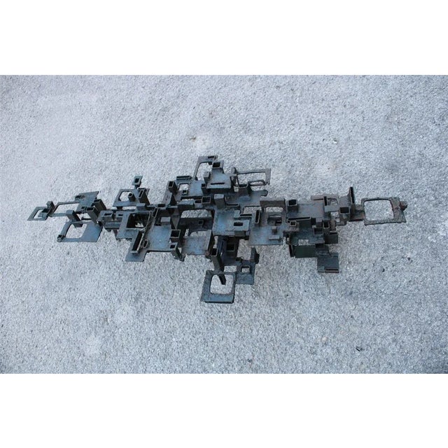 Large Brutalist Metal Sculpture by Marcello Fantoni, Italy, 1960s For Sale - Image 10 of 18