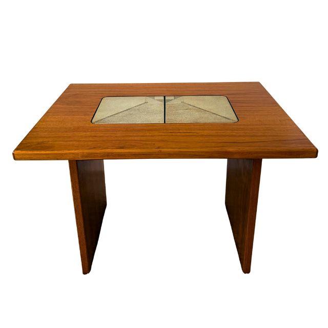 Mid-Century, Danish, Gangsø Møbler, Teak End Table, Made in Denmark For Sale - Image 11 of 18