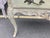 Light Green French Vintage Rococo Painted Console Table For Sale - Image 8 of 10