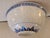 Late 20th Century Blue and White Rice Eye Floral Bowl and Spoon For Sale In Washington DC - Image 6 of 11
