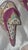 Rare 19thC Chinese Manchu Flowerpot Shoes Embroidered Silk Purple Satin For Sale - Image 4 of 8