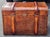 Textile 20th Century Large Felt Lined Leather Trunk For Sale - Image 7 of 15