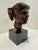 1960s Larry Mohr Bronze Stylized Female Bust Sculpture Signed From Artist Estate For Sale - Image 4 of 11
