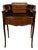 1890s Antique French Louis XV Walnut Inlaid Ladies Writing Desk Bonheur-Du-Jour For Sale