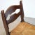 Wood 1940s French Oak Dining Chairs in the Style of Guillerme & Chambron - Set of 6 For Sale - Image 7 of 12