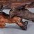 Nakashima Style Live Edge Redwood Burl Root Stump Slab Coffee Table For Sale - Image 16 of 18