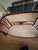 Traditional Vintage Victorian-Style Mahogany Upholstered Settee For Sale - Image 3 of 11