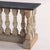 French Country French Vintage Balustrade Marble Top Console or Center Table, 20th C. For Sale - Image 3 of 4