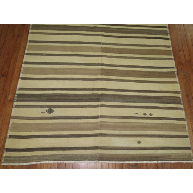 Vintage Turkish Kilim For Sale - Image 4 of 6