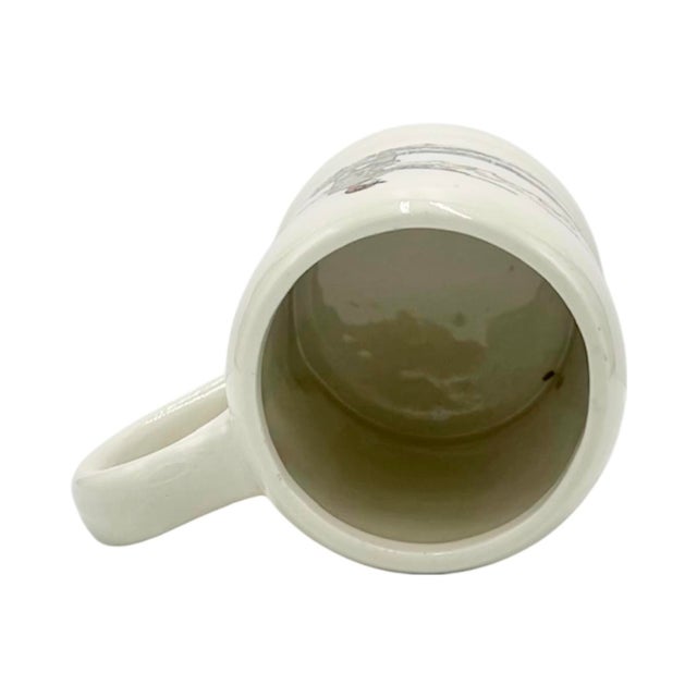 Ivory Vintage Paul Brown Hunt Game Dog Ceramic Mug For Sale - Image 8 of 13