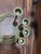 Brass Vintage Set of 4 Brass Graduated Nesting Ring Shaped Candle Holders Circa 1960's For Sale - Image 8 of 9