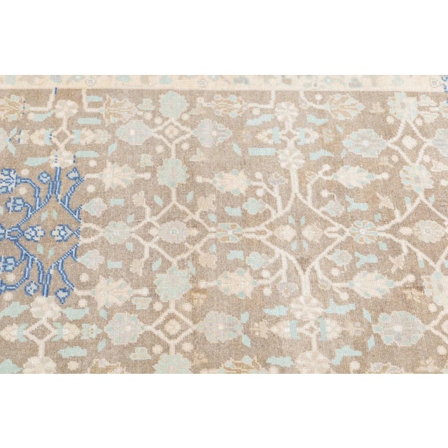 19th Century Oushak Rug 3'7'' X 6'4'' For Sale - Image 5 of 12