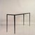 Modern Long 'Étude' Iron and Cream Limestone Console or Sofa Table by Design Frères For Sale - Image 3 of 8