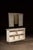Mid-Century Decorative Japanese-Inspired Screen Cabinet For Sale - Image 4 of 9
