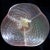 Beautiful vintage Murano hand blown transparent light pink, iridescent and diamond quilted surface Italian art glass...