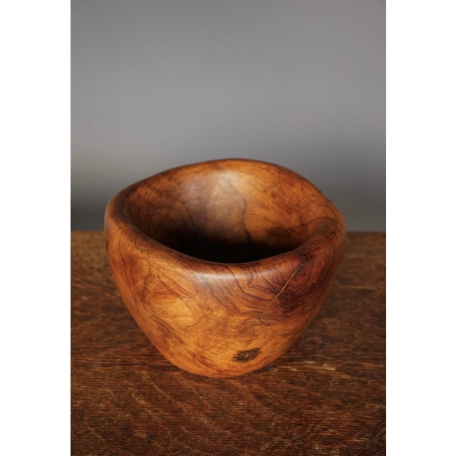 Olive Wood Bowl in the style of Alexandre Noll, 1970s For Sale - Image 10 of 10