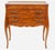 Late 20th Century Late 20th Century French Provincial Three-Drawer Side Chest With Pull-Out Slide & Tray Top For Sale - Image 5 of 9