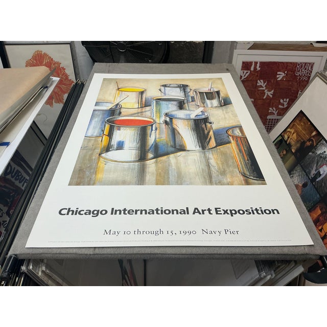 Contemporary Wayne Thiebaud Paint Cans, 1990 For Sale - Image 3 of 11