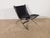 Flexform Leather Scissor Chair by Antonio Citterio for Flexform Italia, Circa 1980s For Sale - Image 4 of 18