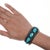 6.25" c1950's-60's Navajo silver cuff bracelet with turquoise For Sale - Image 11 of 11