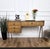 1940s Italian Art Deco Walnut Burl and Glass Desk, 1940s For Sale - Image 5 of 10