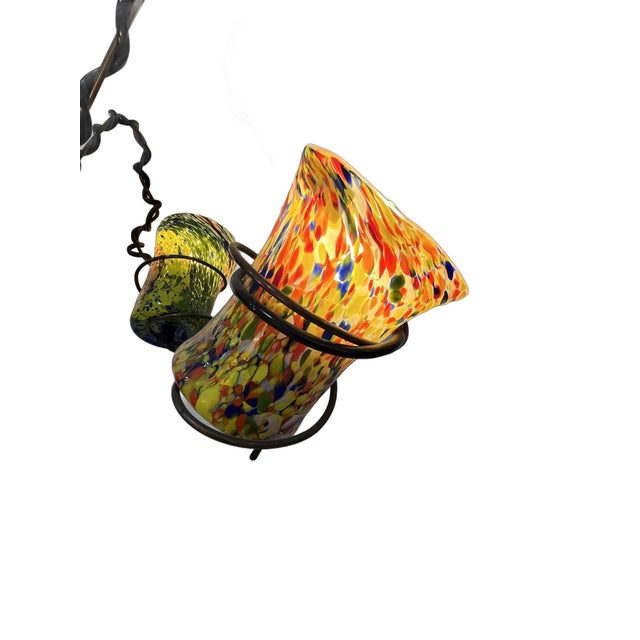 Barovier Toso Murano Vortigoto Glass Floor Lamp For Sale In Naples, FL - Image 6 of 8