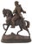 A magnificent and finely detailed late 19th-century Orientalist sculpture titled "Le Cavalier Arabe" (The Arab Rider)....