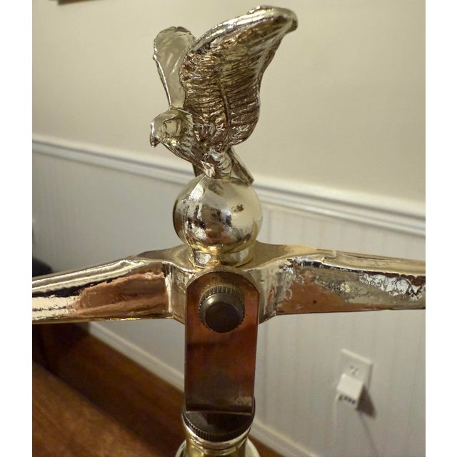 Wood Scale of Justice With Eagle For Sale - Image 7 of 12