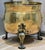 Antique Hand-Made English Brass Lion Handle Footed Cachepot Planter/Cauldron For Sale - Image 4 of 13