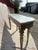 Antique Console Table, Gilded With Marble Top For Sale - Image 9 of 10