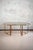Vintage Glass and Brass Dining Set, 1970s, Set of 6 For Sale - Image 4 of 7