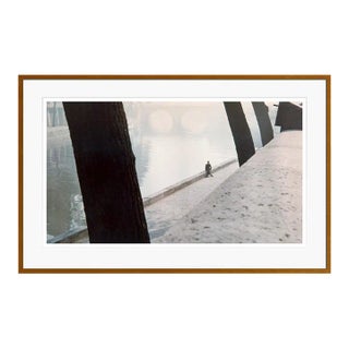 Lonely in Paris 1950s by Peter Cornelius Framed C-Print For Sale