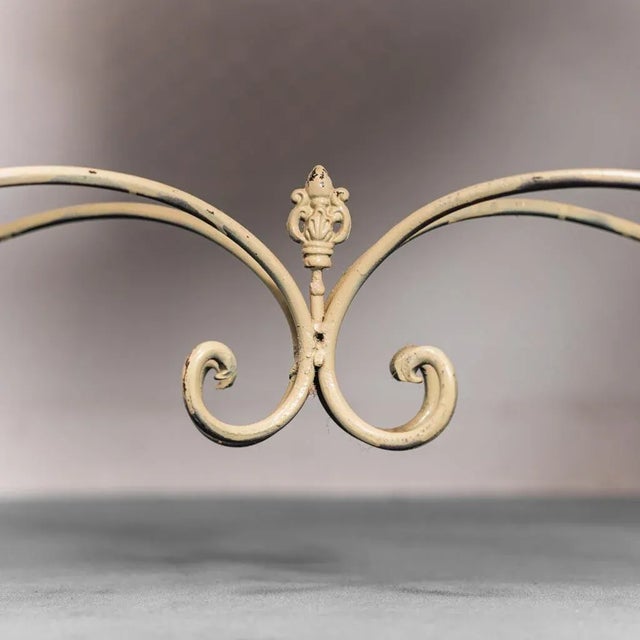 Vintage Wrought Iron Dressing Table, 1950s For Sale - Image 10 of 16