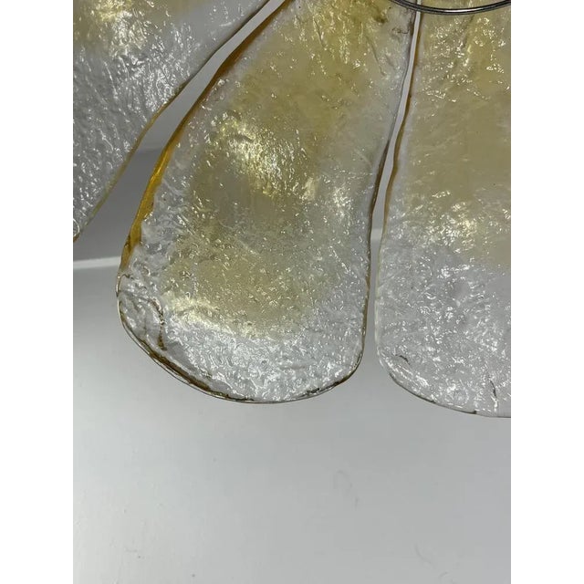 AVMazzega Mid-Century Italian Murano Glass Chandelier, 1960s For Sale - Image 4 of 10