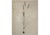 A large and very early drawing of a Cattail and Wheat Stalk arrangement in a bottle by noted American Mixed Media Artist...